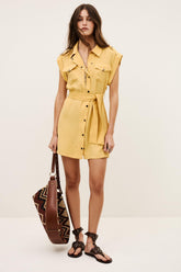 Mini Dress Diala Yellow
