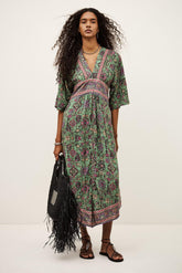 Midi Dress Pipa Green