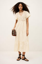 Midi Dress Sandy Off-White