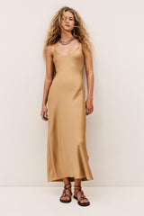 Midi Dress Ciana Brown