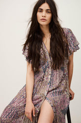 Midi Dress Pareta Pink