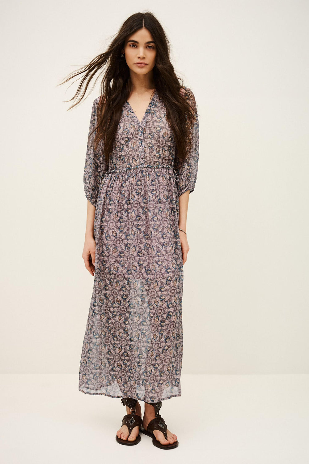 Midi Dress Tizia Blue
