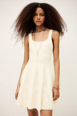 Mini Dress Cattana Off-White