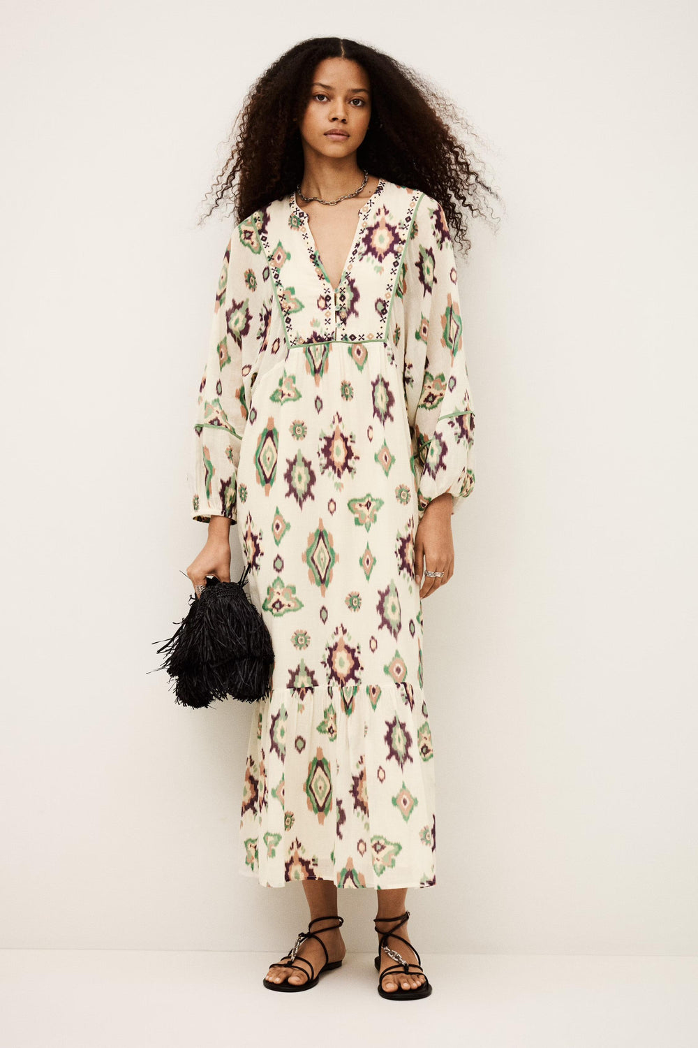 Midi Dress Oelia Off-White