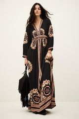 Patterned Maxi Dress Vera Gray