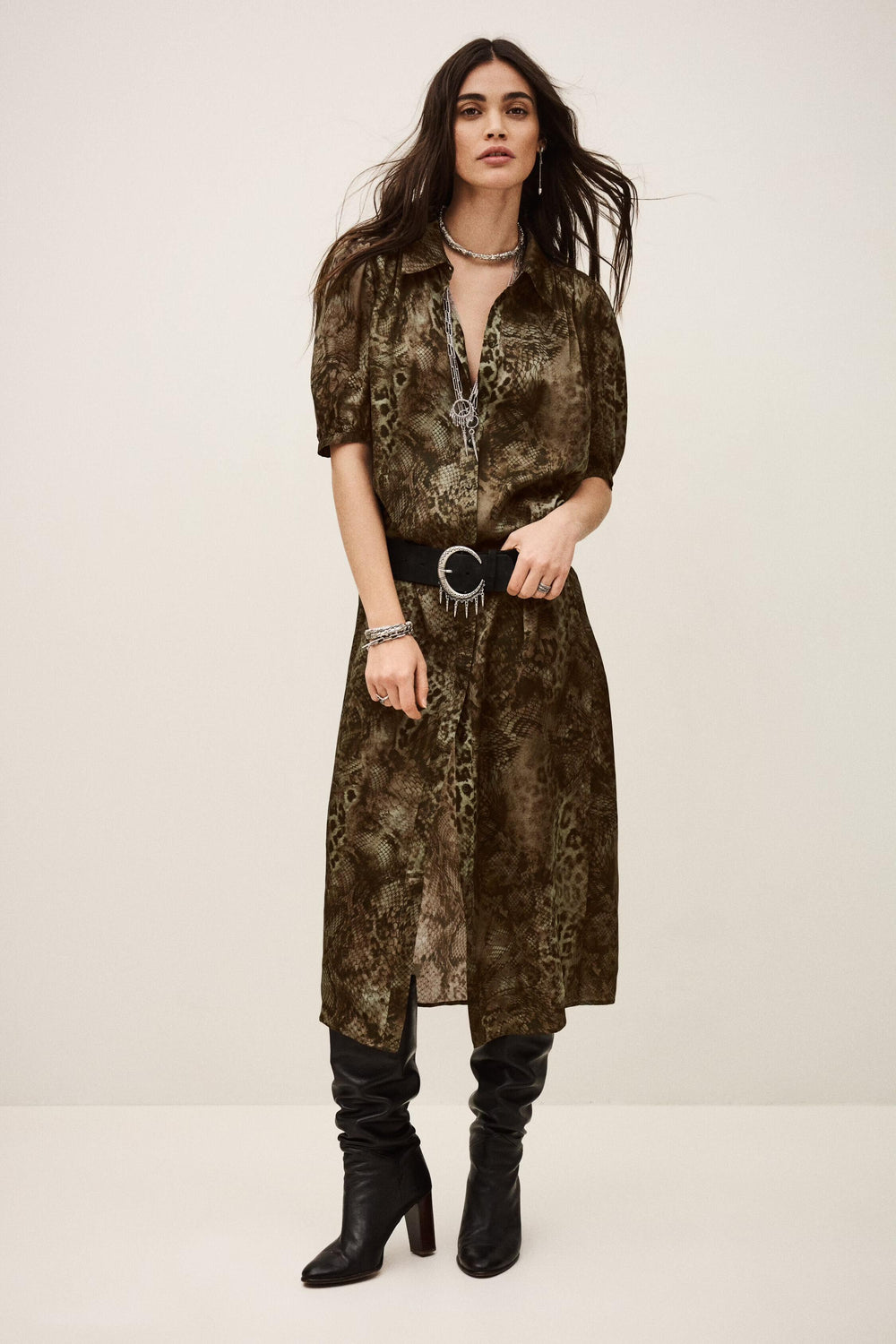 Dress Corma Green