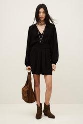 Mini Wrap Dress Alana Black