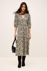 Elegant Maxi Dress Palma Off-White