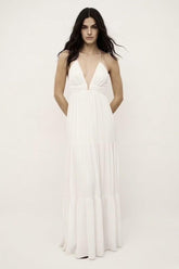 Long Dress Wasta White