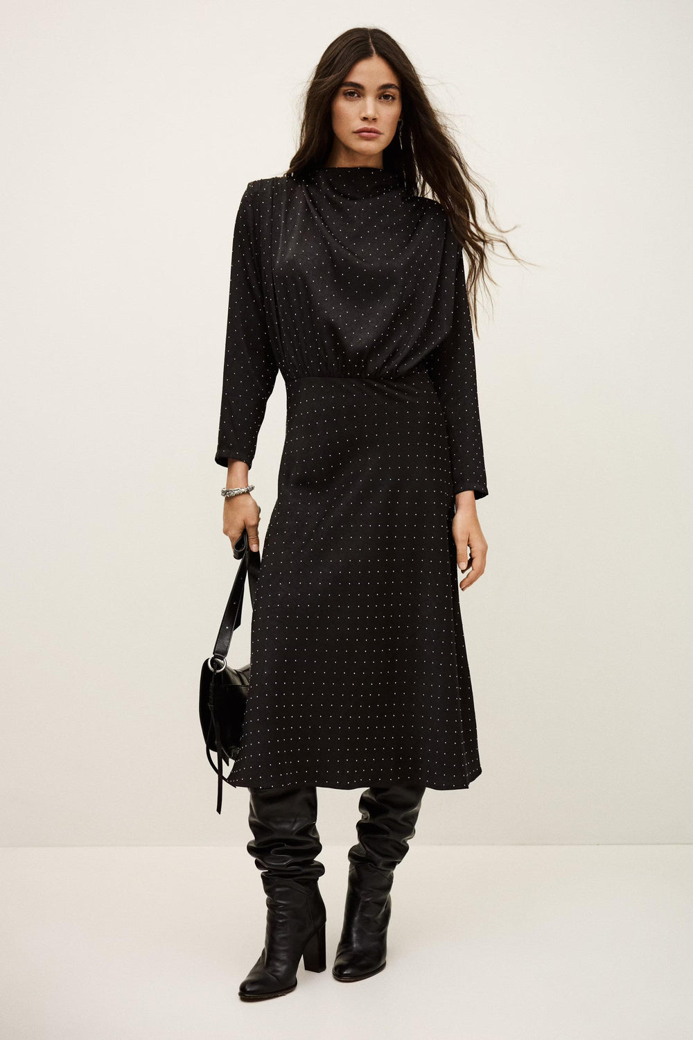 Midi Dress Dellia Black
