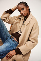 Wool Coat Kate Brown