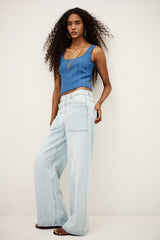 Knit Top Chila Blue