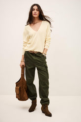 Timeless Wool Sweater Sollene Yellow