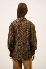 Bohemian Oversize Shirt Tao Green