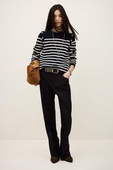 Bootcut Wool Pants Nives Blue