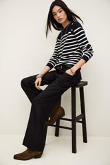 Bootcut Wool Pants Nives Blue