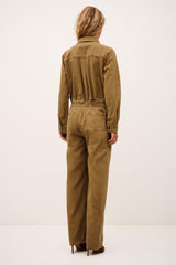 Cargo Jumpsuit Fyorella Brown