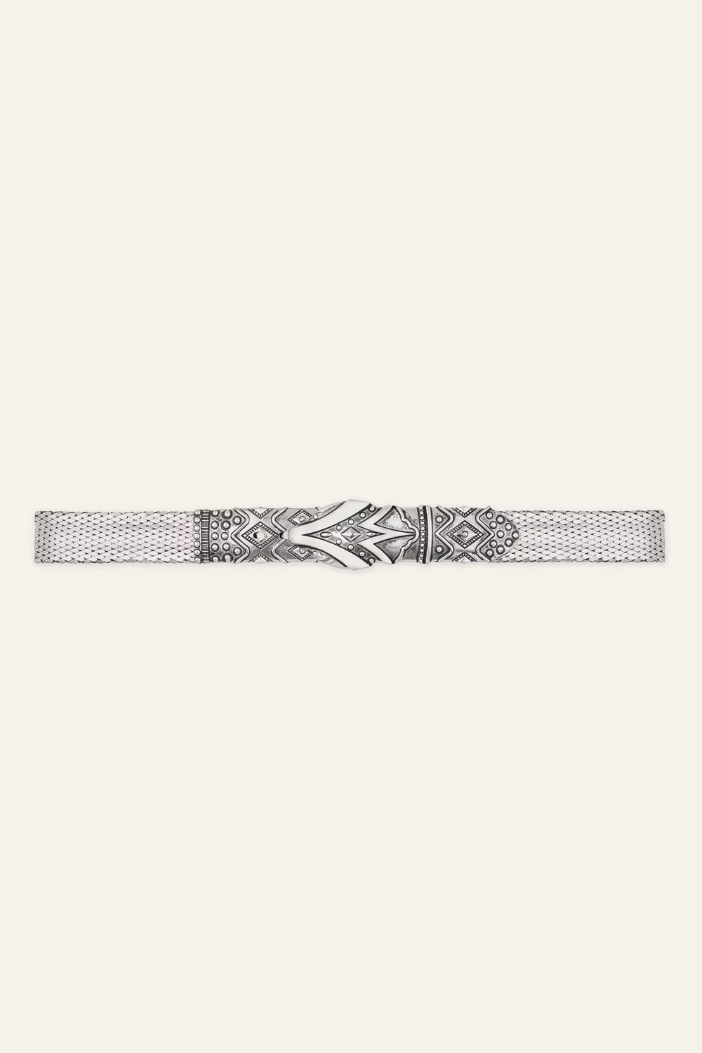 Metal Belt Baon Gray