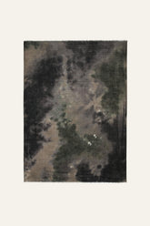 Wool And Silk Scarf Sofia Green