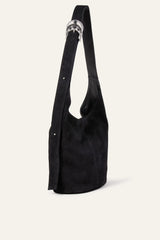 Leather Bucket Bag Youyou Black