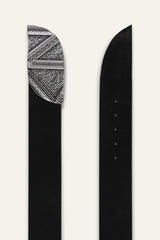 Leather Belt Beira Black