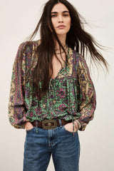 Loose Blouse Pamila Green
