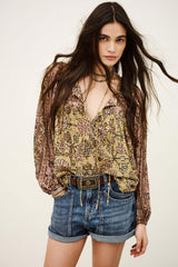 Loose Blouse Pamila Yellow