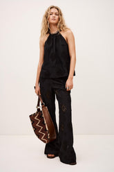 Cami Top Maxi Black