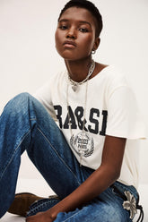 College Style T-Shirt Ioni Off-White