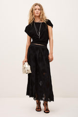 Maxi Skirt Mona Black