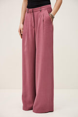 Straight Cut Pants Deana Pink