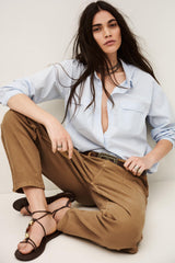 Carrot Leg Pants Cali Brown