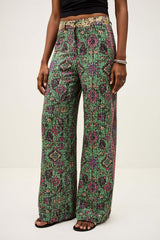 Wide-Leg Pants Pali Green