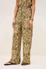 Wide-Leg Pants Pali Yellow