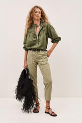 Skinny Jeans Fally Green