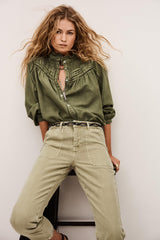 Skinny Jeans Fally Green