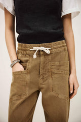 Wide-Leg Pants Fima Brown