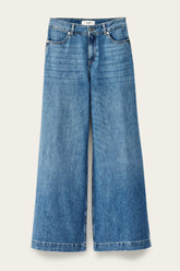 Wide-Leg Jeans Musc Blue