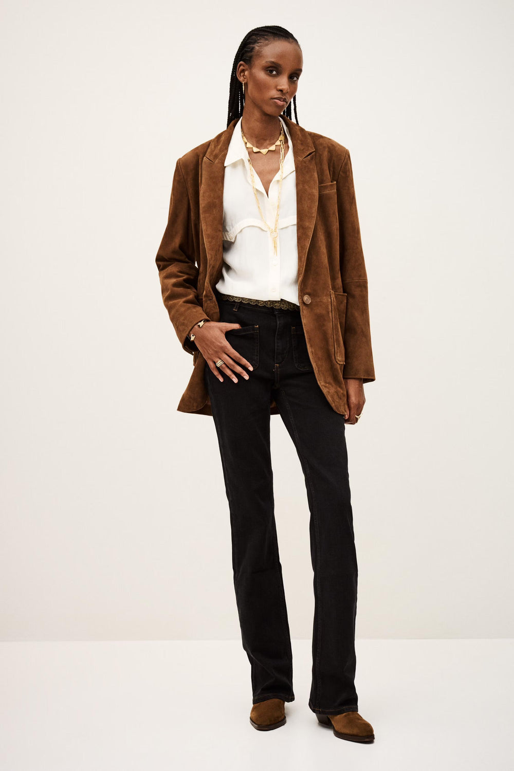 Flared Jeans Ross Black