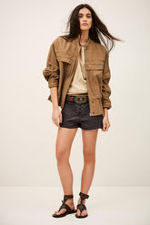 Safari-Style Jacket Coly Brown