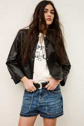 3/4 Sleeve Jacket Mylos Black