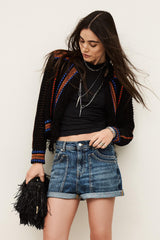 Knit Cardigan Bianca Multicolored