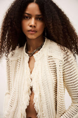 Knit Cardigan Bianca Off-White