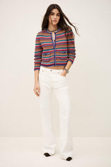 Round Striped Cardigan Fanny Multicolored
