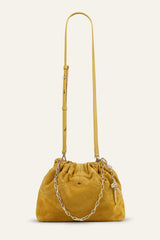 Mini Suede Tote Bag June Red