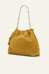 Suede Tote Bag June Red