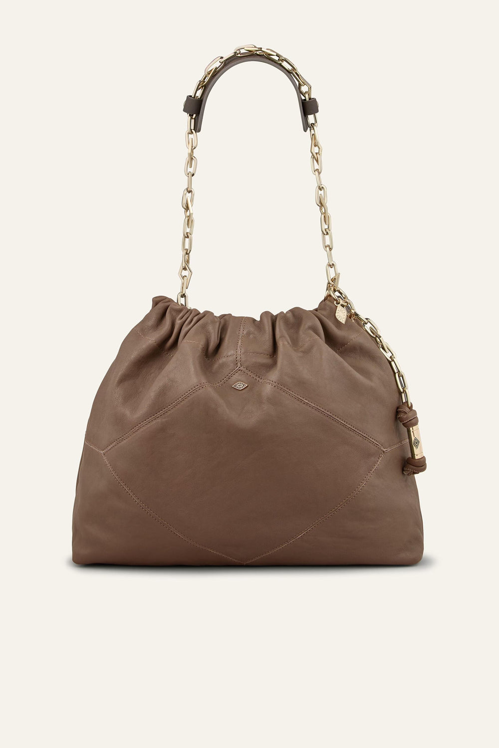 Leather Bag June Gray