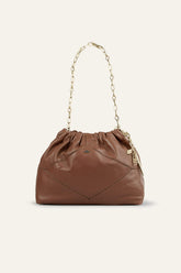 Mini Leather Bag June Brown
