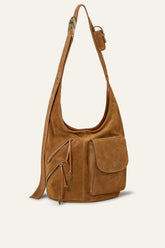 Multi-Pocket Bucket Bag Youyou Brown