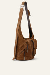Multi-Pocket Bucket Bag Youyou Brown
